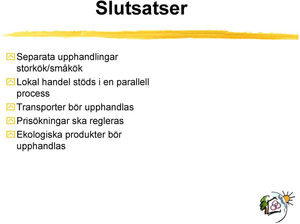 parallell process Transporter bör upphandlas