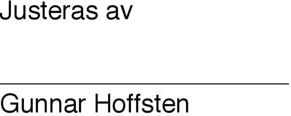 Hoffsten