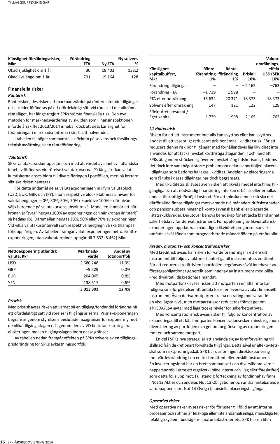 finansiella risk.