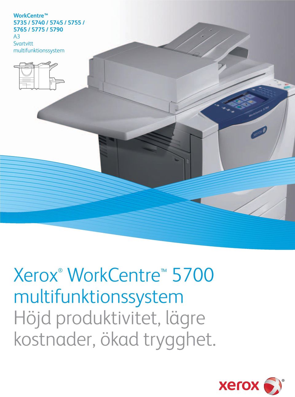 Xerox WorkCentre 5700 multifunktionssystem