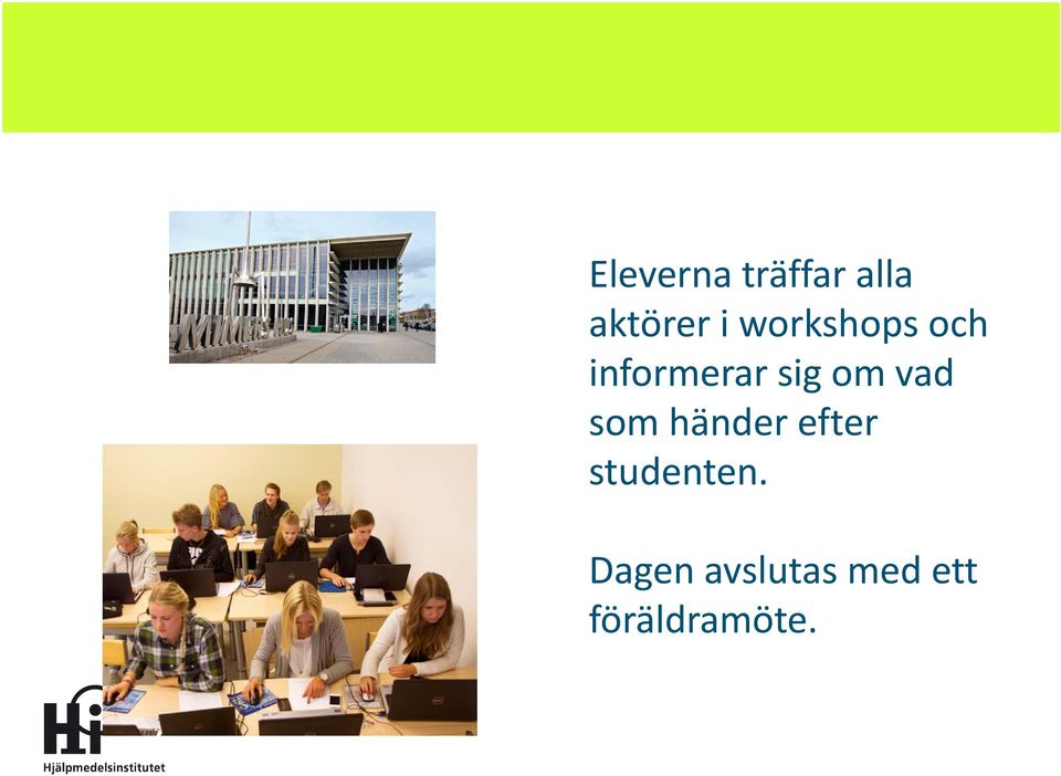 vad som händer efter studenten.