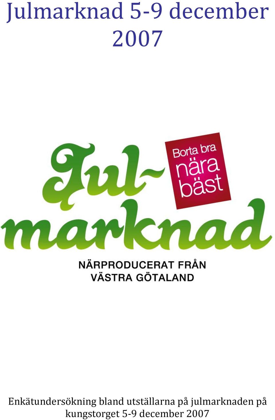 utställarna på julmarknaden