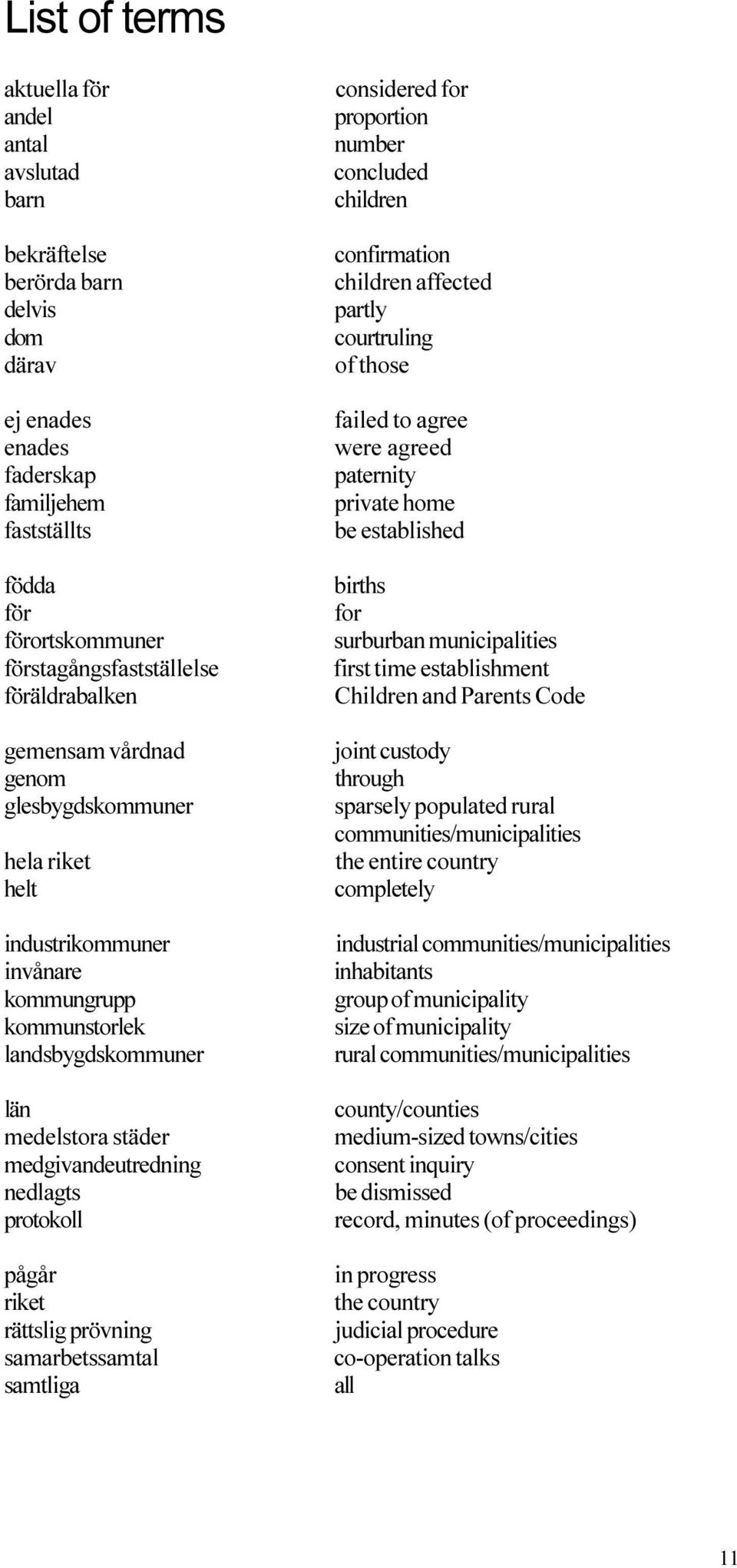 protokoll pågår riket rättslig prövning samarbetssamtal samtliga considered for proportion number concluded children confirmation children affected partly courtruling of those failed to agree were