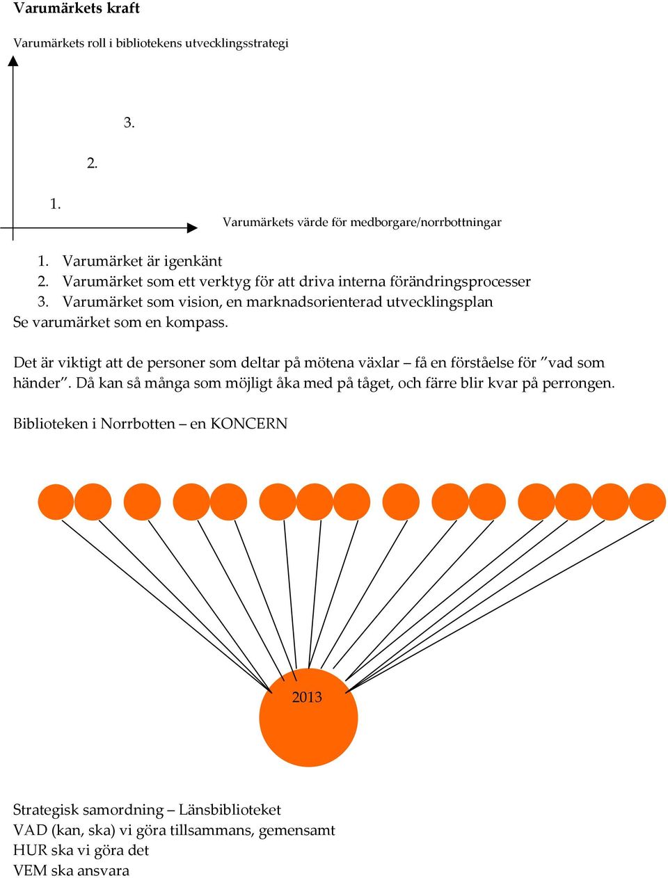 Det är viktigt att de personer som deltar på mötena växlar få en förståelse för vad som händer.