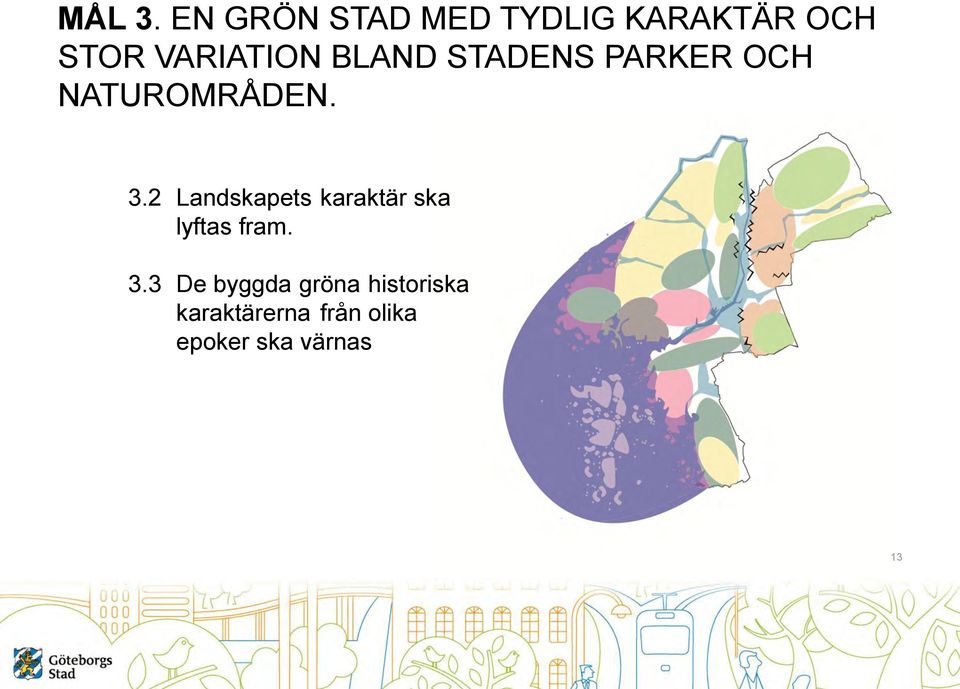 BLAND STADENS PARKER OCH NATUROMRÅDEN. 3.