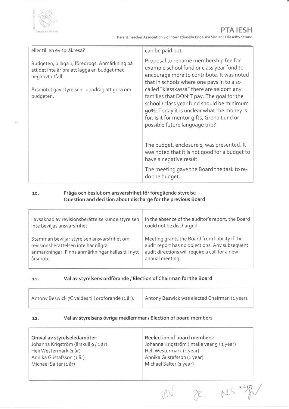 Proposalto rename membership fee for example school fund or class year fund to encourage more to contribute.