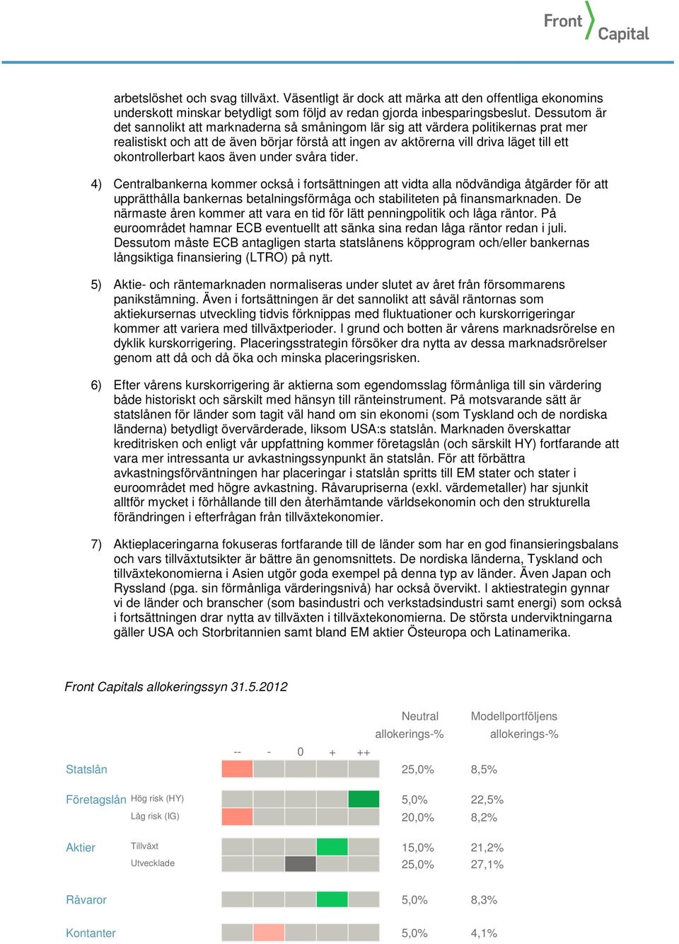 okontrollerbart kaos även under svåra tider.