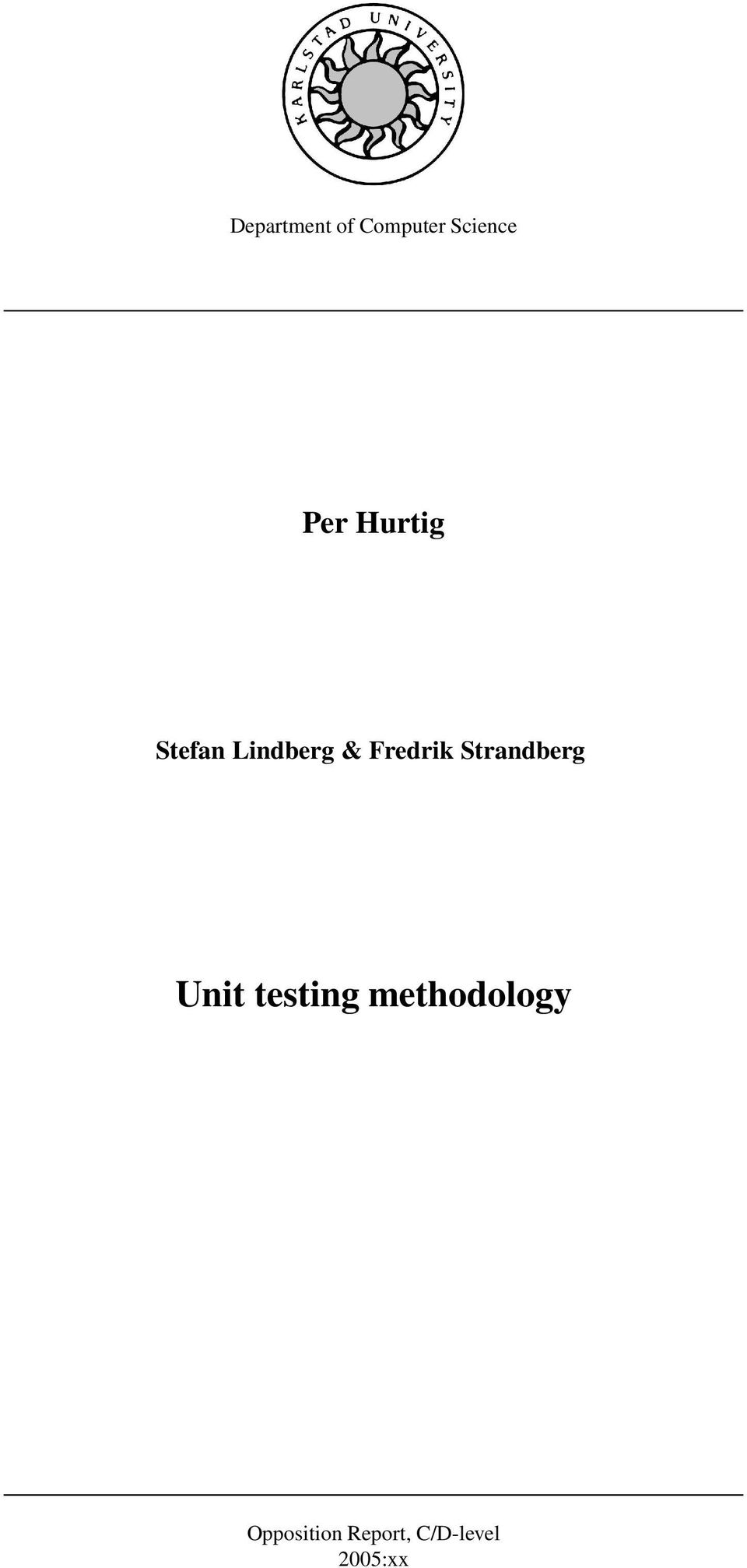 Strandberg Unit testing