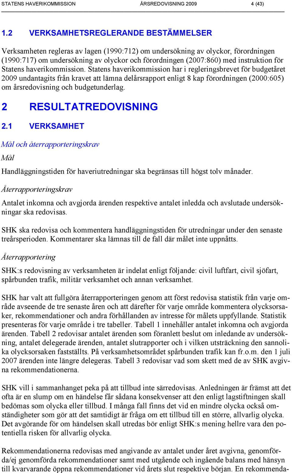 instruktion för Statens haverikommission.