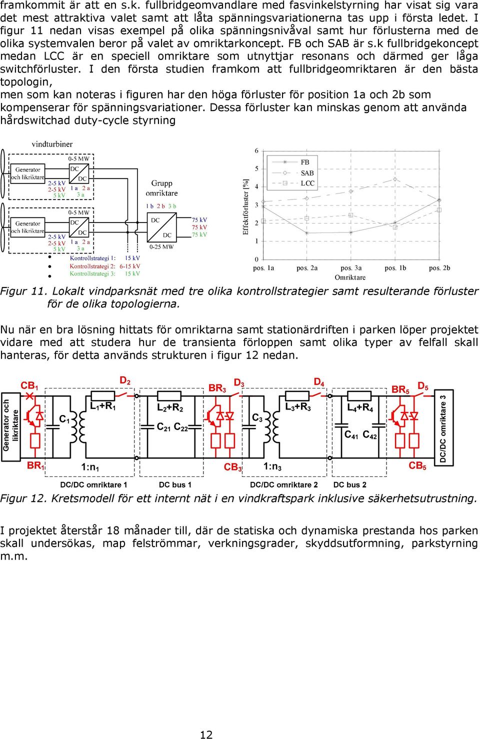 k fullbridgekoncept medan LCC är en speciell omriktare som utnyttjar resonans och därmed ger låga switchförluster.