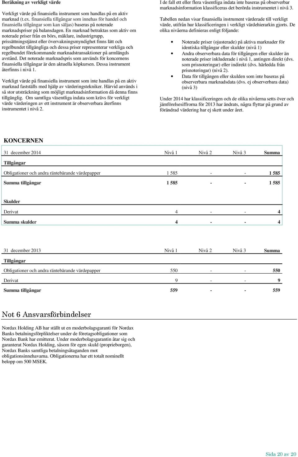 En marknad betraktas som aktiv om noterade priser från en börs, mäklare, industrigrupp, prissättningstjänst eller övervakningsmyndighet finns lätt och regelbundet tillgängliga och dessa priser