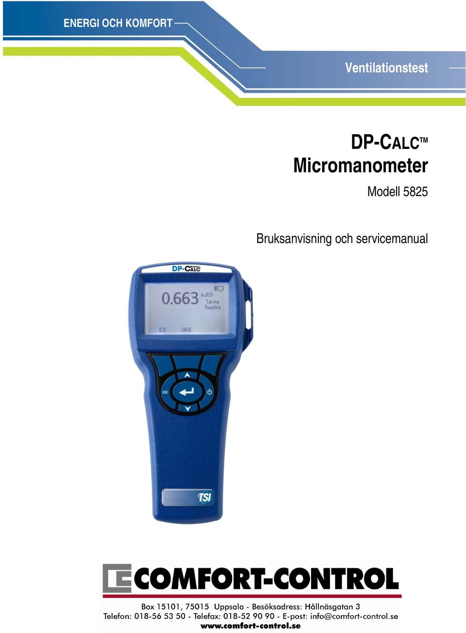 TM Micromanometer Modell
