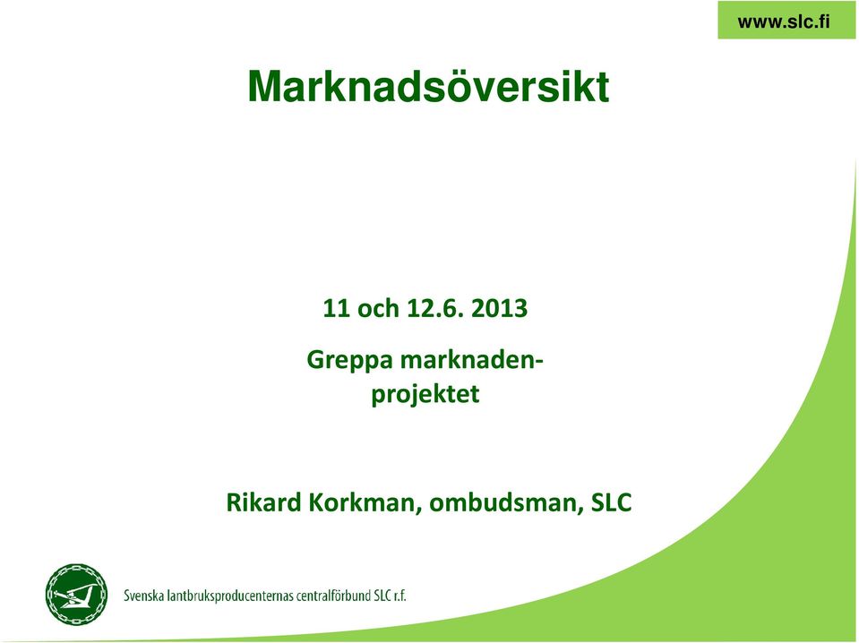 marknadenprojektet