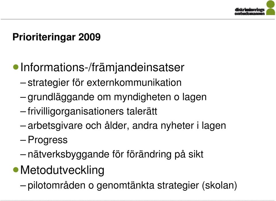 frivilligorganisationers talerätt arbetsgivare och ålder, andra nyheter i