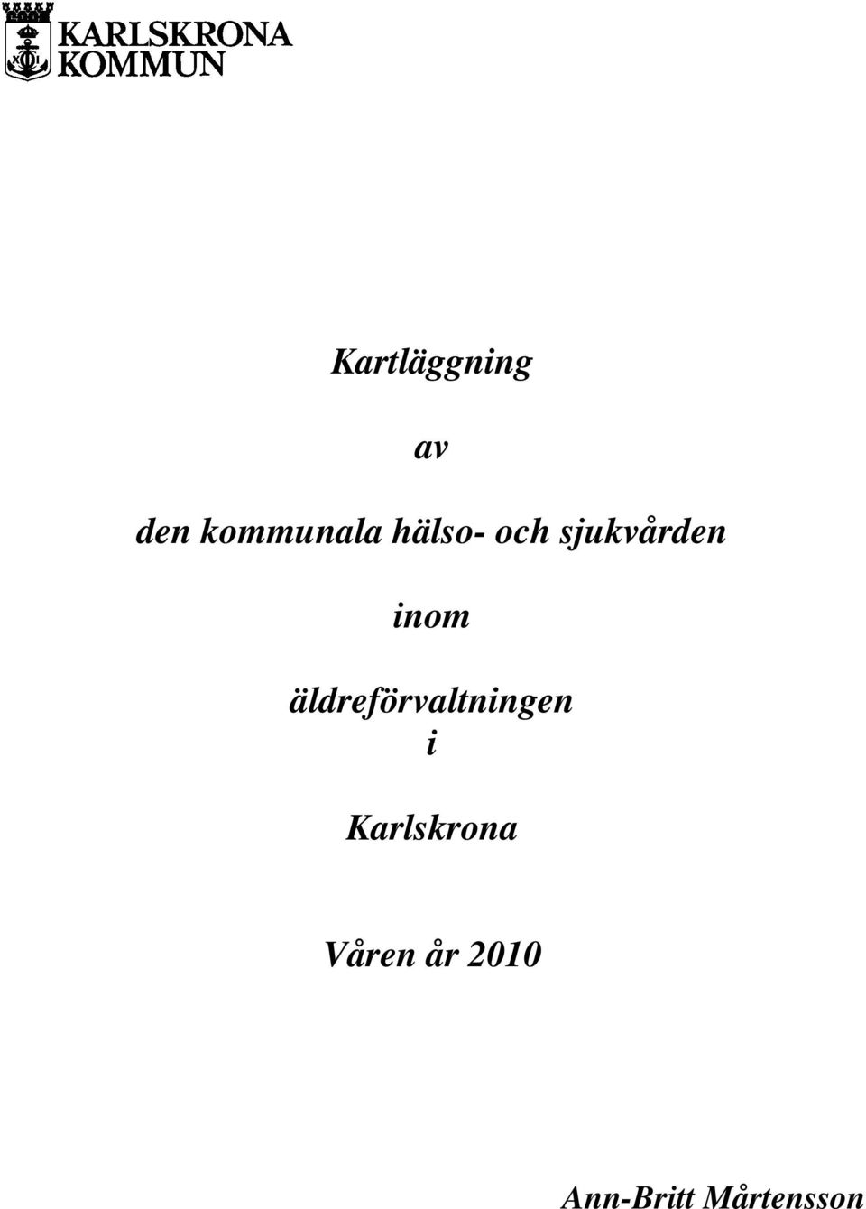 äldreförvaltningen i