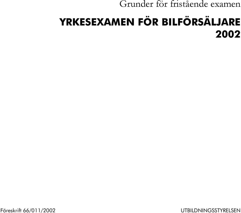 BILFÖRSÄLJARE 2002