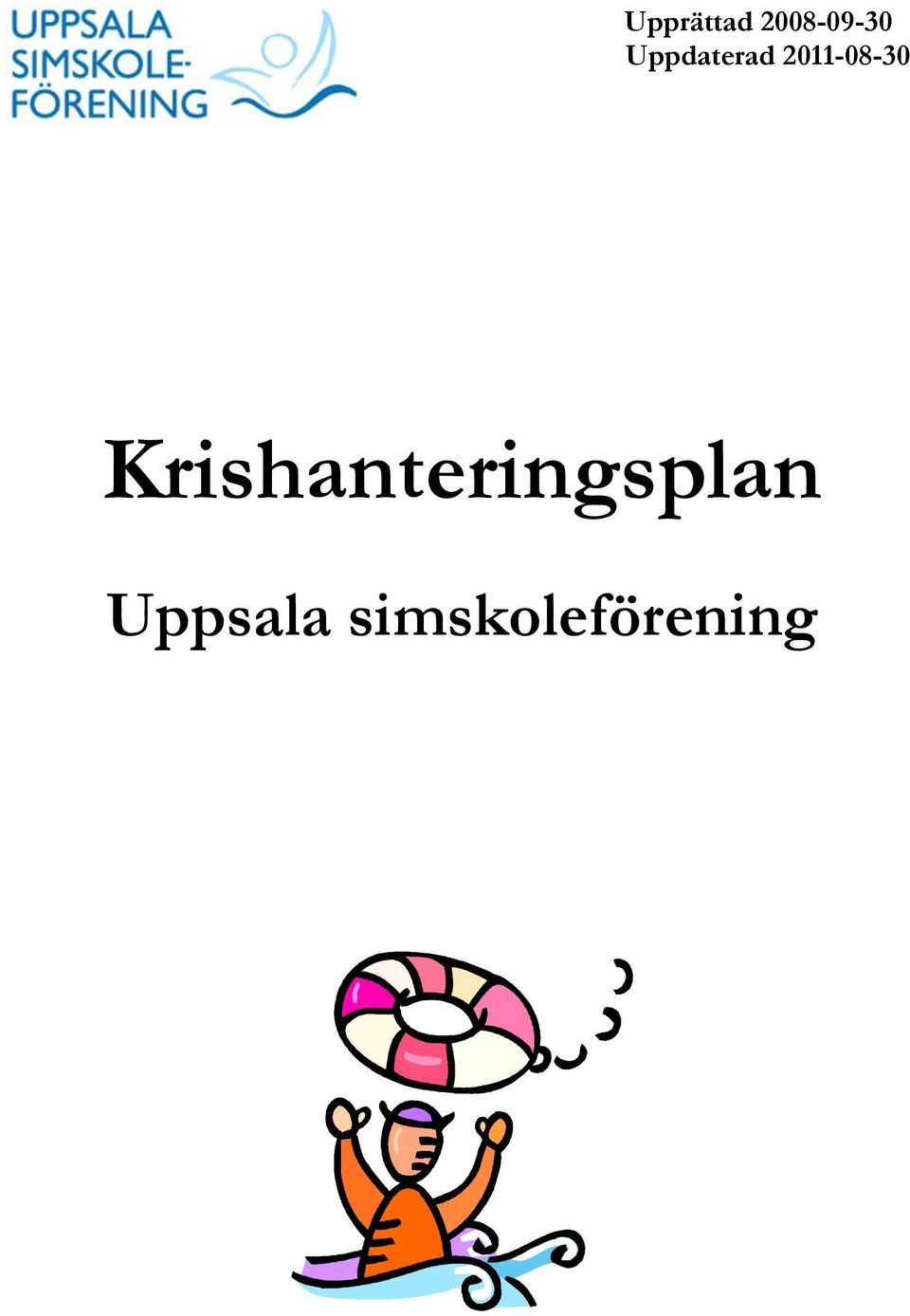 Krishanteringsplan