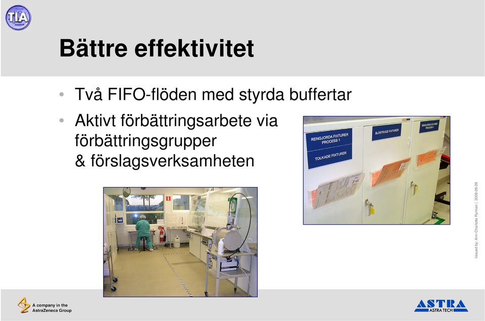 Aktivt förbättringsarbete via