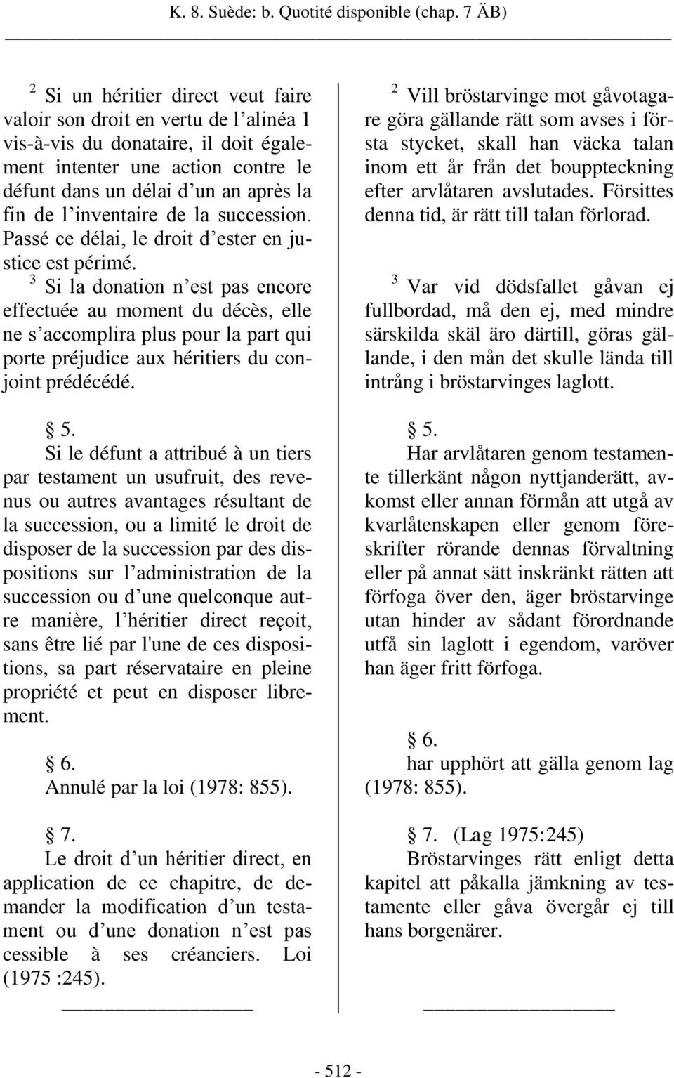 inventaire de la succession. Passé ce délai, le droit d ester en justice est périmé.