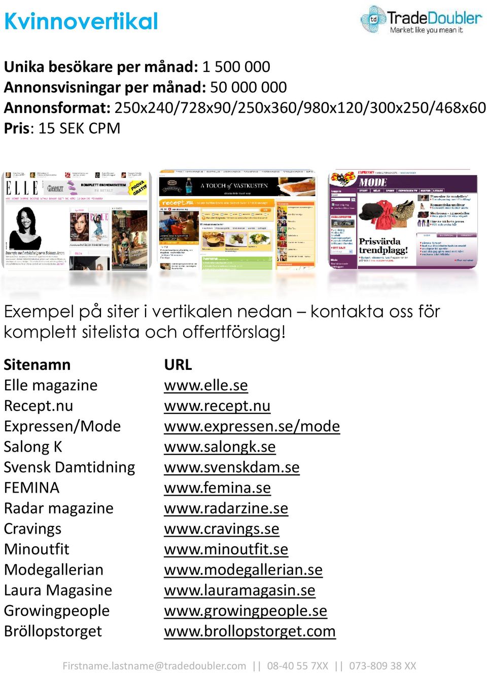 nu Expressen/Mode Salong K Svensk Damtidning FEMINA Radar magazine Cravings Minoutfit Modegallerian Laura Magasine Growingpeople