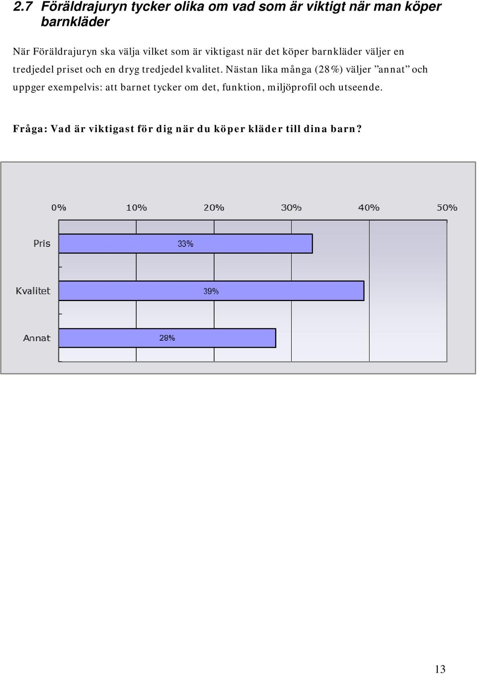 tredjedel kvalitet.