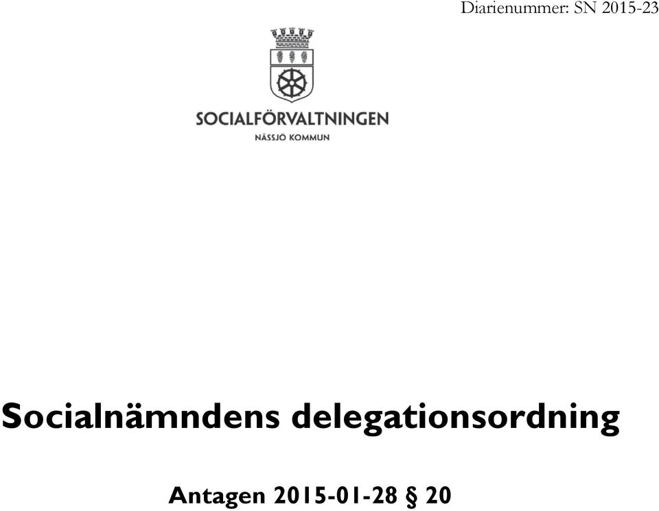 Socialnämndens