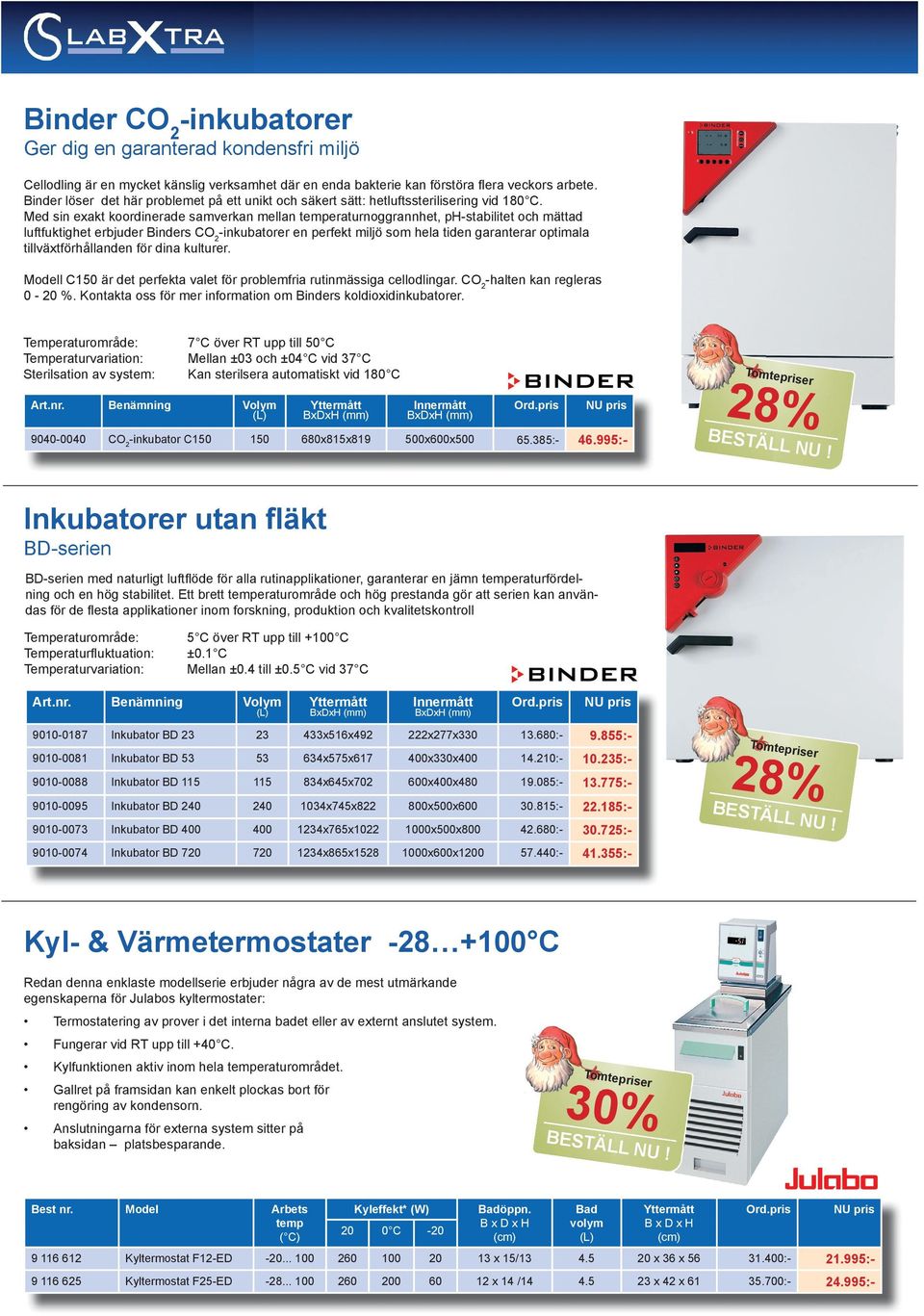 Med sin exakt koordinerade samverkan mellan temperaturnoggrannhet, ph-stabilitet och mättad luftfuktighet erbjuder Binders CO 2 -inkubatorer en perfekt miljö som hela tiden garanterar optimala