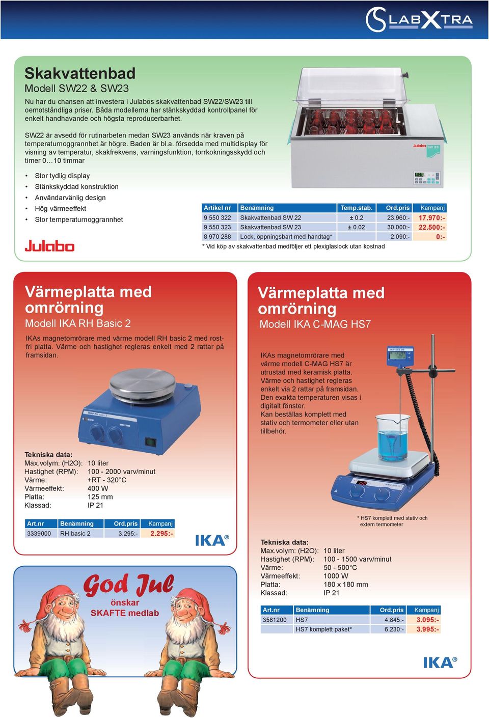 Baden är bl.a. försedda med multidisplay för visning av temperatur, skakfrekvens, varningsfunktion, torrkokningsskydd och timer 0 10 timmar Stor tydlig display Stänkskyddad konstruktion