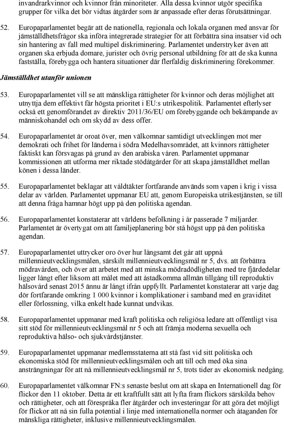 fall med multipel diskriminering.