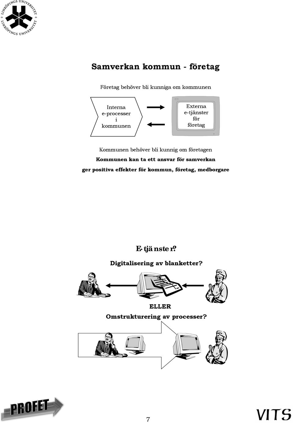 företagen Kommunen kan ta ett ansvar för samverkan ger positiva effekter för kommun,