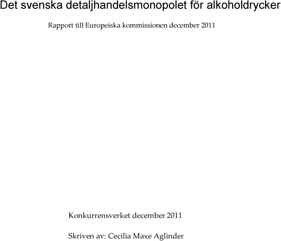 kommissionen december 2011