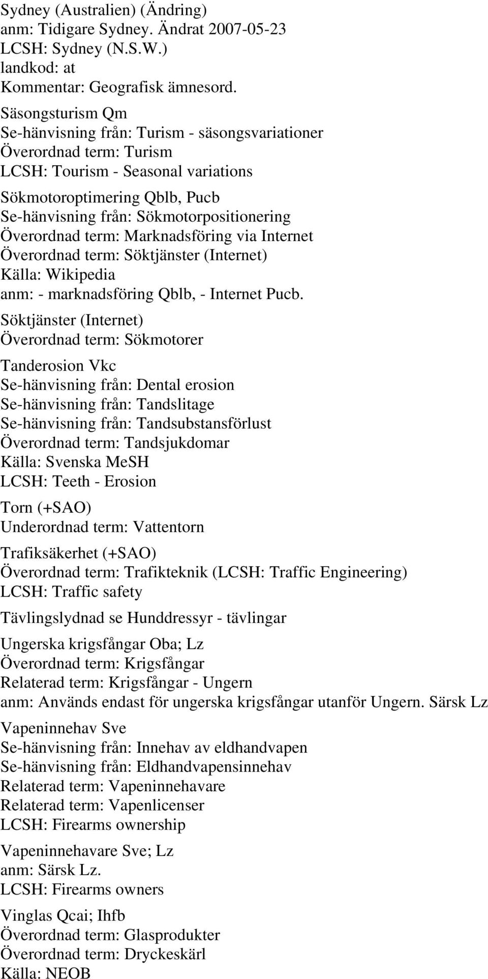 Överordnad term: Marknadsföring via Internet Överordnad term: Söktjänster (Internet) Källa: Wikipedia anm: - marknadsföring Qblb, - Internet Pucb.