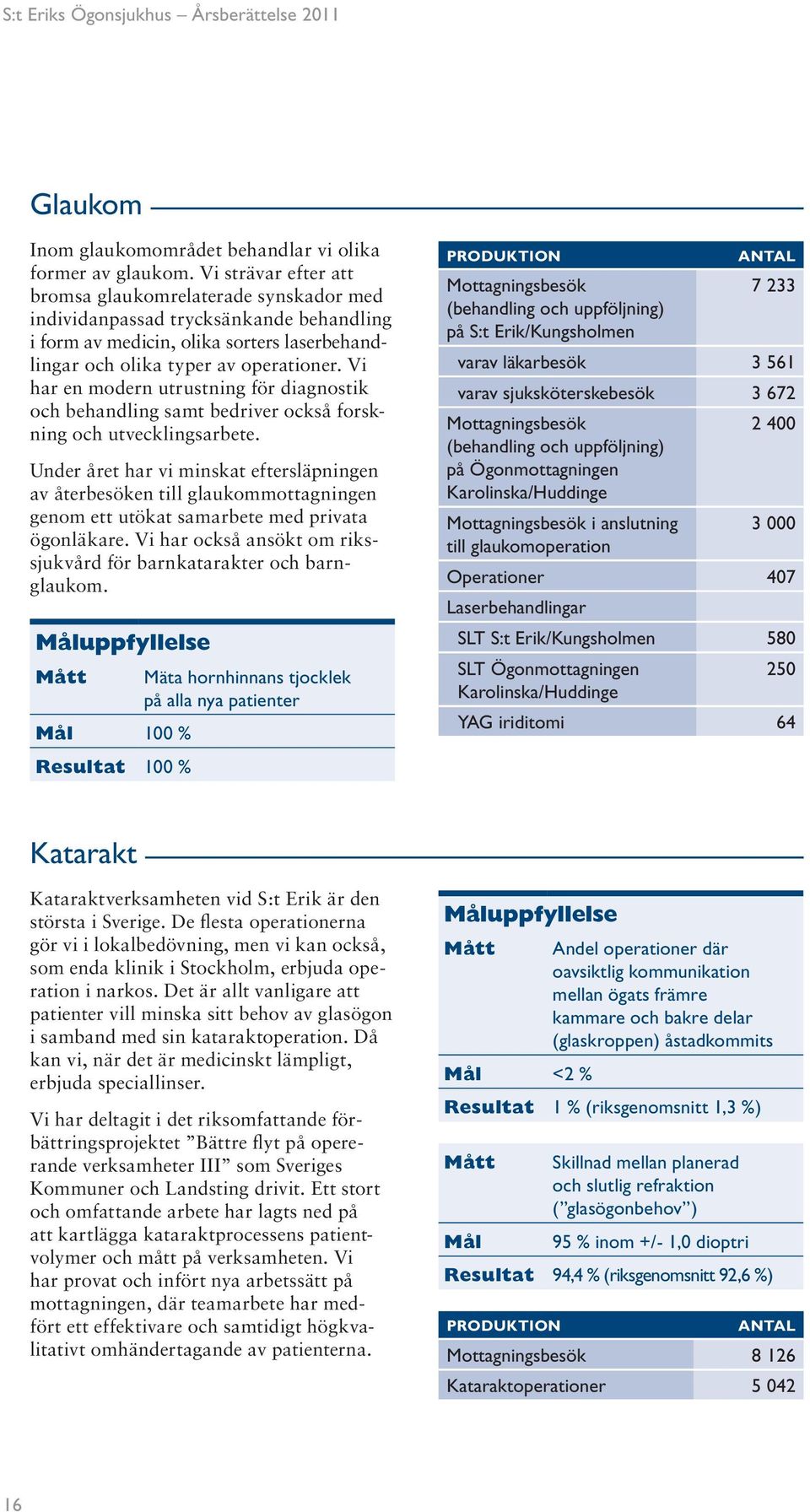 Vi har en modern utrustning för diagnostik och behandling samt bedriver också forsk - ning och utvecklingsarbete.