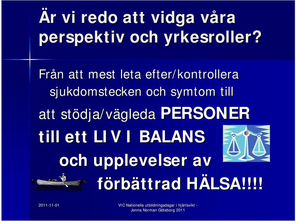 och symtom till att stödja/v dja/vägleda PERSONER till