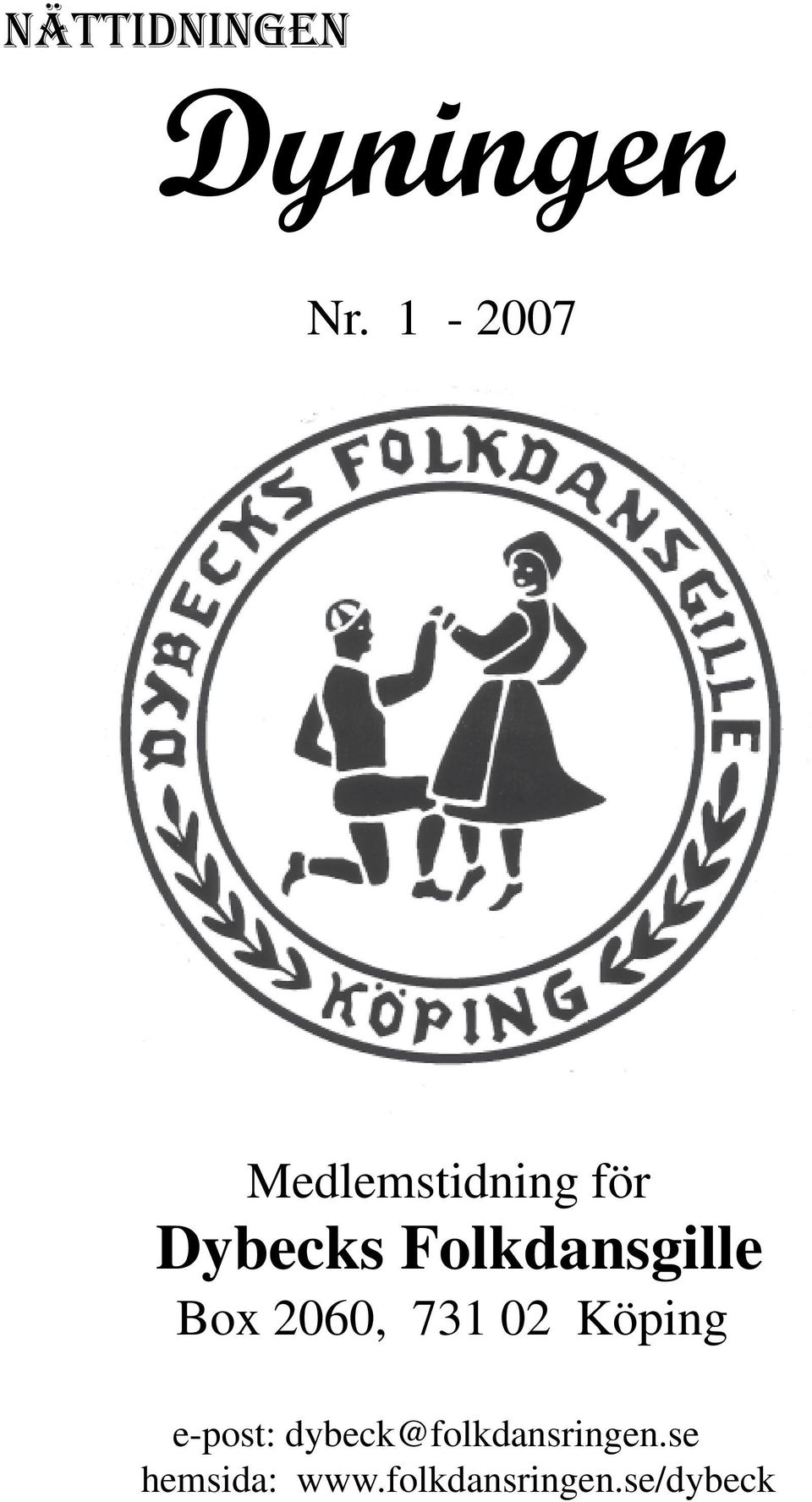 Folkdansgille Box 2060, 731 02 Köping