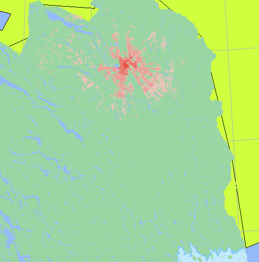 LTE-UE TLM LTE-BS TLM Victim main Effektiv antennarea Känslighet Känslighet IC (dbm/10 Co-channel beam Pe (dbm) Ge (dbi) Pfe (db) eirp (dbm) H (m) LTE BW (Be) Gr (dbi) Pfr (db) TLM BW (Br) (dbm2)