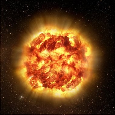 Astronomiska faror för vår typ av liv III: Vissa stjärnor exploderar som supernovor vid slutet av sin livstid En supernova som exploderar inom 30 ljusår