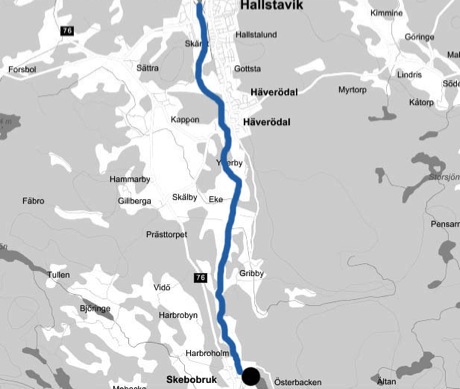 Penningbyån Beskrivning: Penningbyån förbinder två sjöar, Länna Kyrksjö samt Väsbysjön, för att sedan mynna ut i Edsviken. Avrinningsområdet är 104 km 2.