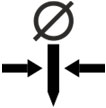 6 Symboler JOB-visning svetsfogar Symbol Betydelse Fallande fog Kälfog Överlappsfog