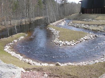 Vattenkraft Produktion MWh/år och intäkt (marknadspris) Nuvarande vandringsvägar upp-