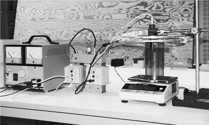 elektrostatiska voltmetern fungerar. Ientifiera vilka slags laningar som samlats på e olika plattorna.