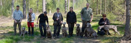 Thorleif med husse Då vi placerat samtliga bilar i skuggan fick var och en i tur och ordning gå sina spår, jag kände av nervositeten trots att det först var imorgon som det var dags för samtliga