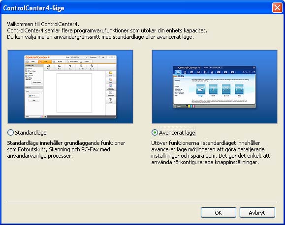 8 Så här skannar du in till en dator8 Skanna ett dokument som en PDF-fil med hjälp av ControlCenter4 (Windows ) 8 (För Macintosh-användare uu Bruksanvisning för programanvändare: Skanna) Obs Det kan