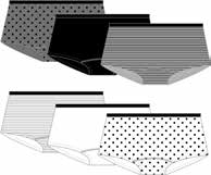 95% bomull, 5% elastan. 6/S, 14/M, 14/L, 6/XL. 40 pack per kartong. 20 pack per påse (halv storleksfördelning). Minsta köp: 20 pack. 78992 Boxertrosa, 3-pack. Vit/svart/vit, svart/vit/svart.