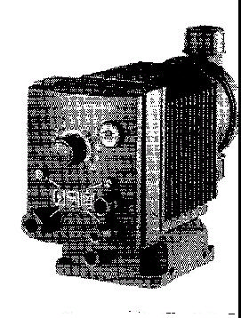 BBBMB Allmänt I många processer, speciellt vatten- och avloppsreningsverk liksom för badanläggningar, krävs doserpumpar där dosermängden kan specifieras mycket noggrannt och som har alla nödvändiga