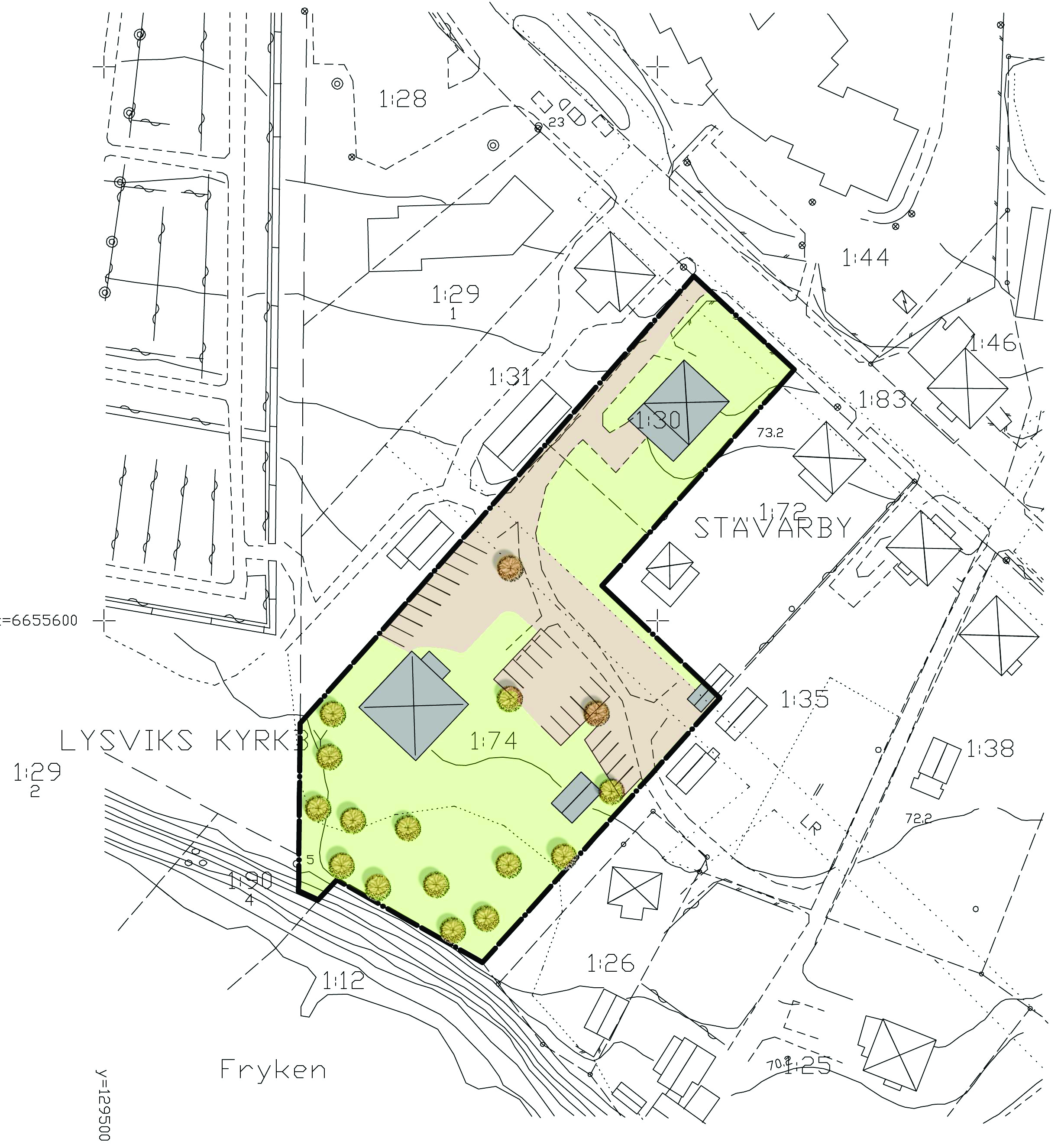 Planbeskrivning - SAMRÅDSHANDLING Parkering Behovet av parkeringsplatser på Stävarby 1:74 beror av fastighetens användning.