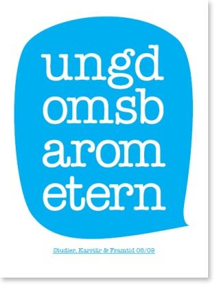 Ungdomsbarometern 11/12 Intervjumetod: Fältperiod: Målgrupp: Antal respondenter: Onlineundersökning 28 september 25 oktober 2011 Ungdomar i