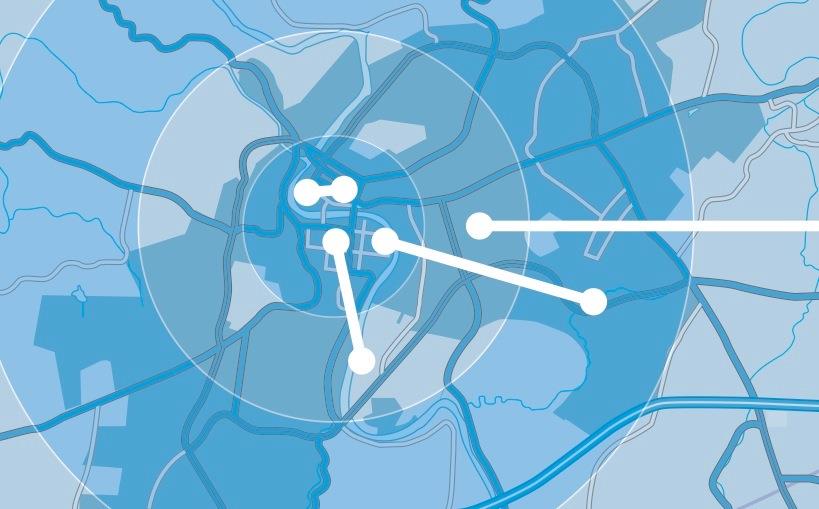 Levels of electrification in the city - from full electric buses to hybrid