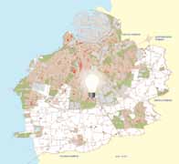 ERFaREnHET: blekinge OCH malmö/skåne. I Blekinge och Malmö har GIS (Geografiska informationssystem) utgjort ett användbart verktyg, för att tydligt visa de utgående ellinjerna och dess elanvändare.