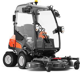 NY! High-capacity diesel-powered front mower with factory assembled cabin, offering unbeatable manoeuvrability and productivity in complex and narrow environments as well as in larger-sized areas all